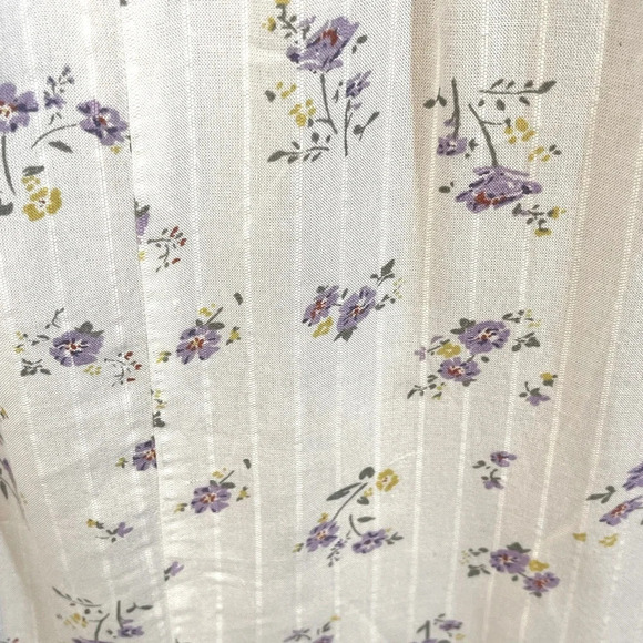 LA Hearts by PacSun Women's White and Purple Dress samll - Picture 4 of 7